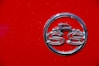 silver Chevrolet Impala emblem