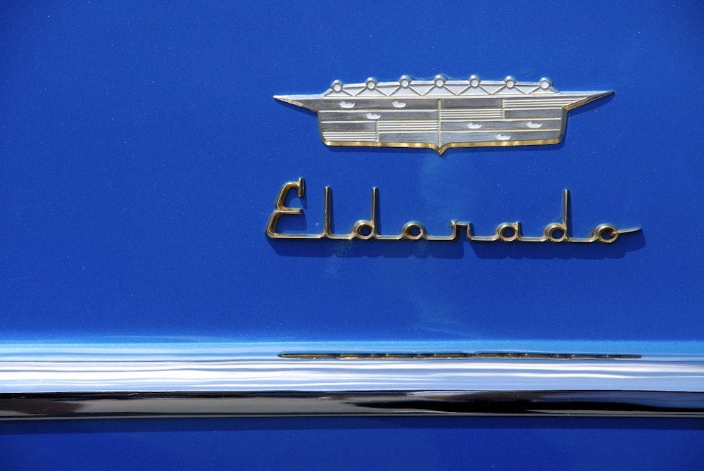 silver Eldorado emblem