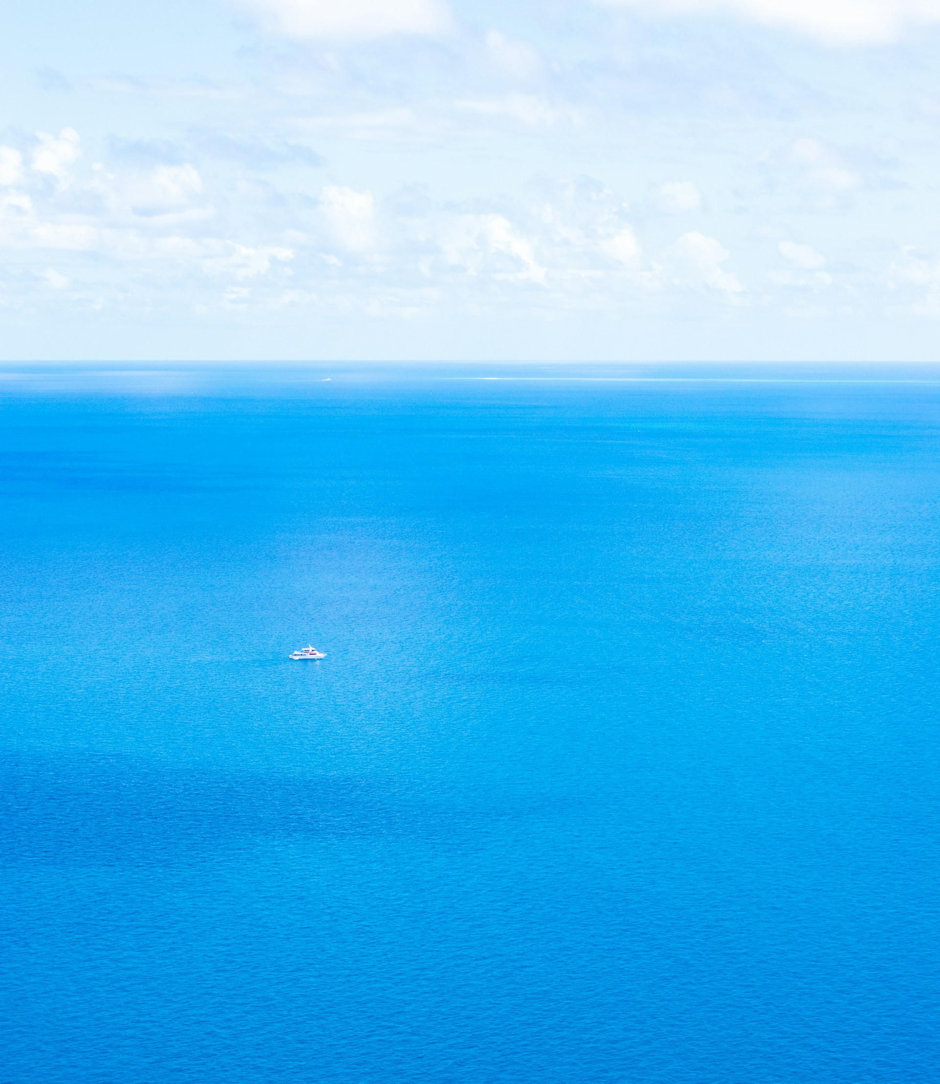 boat on sea