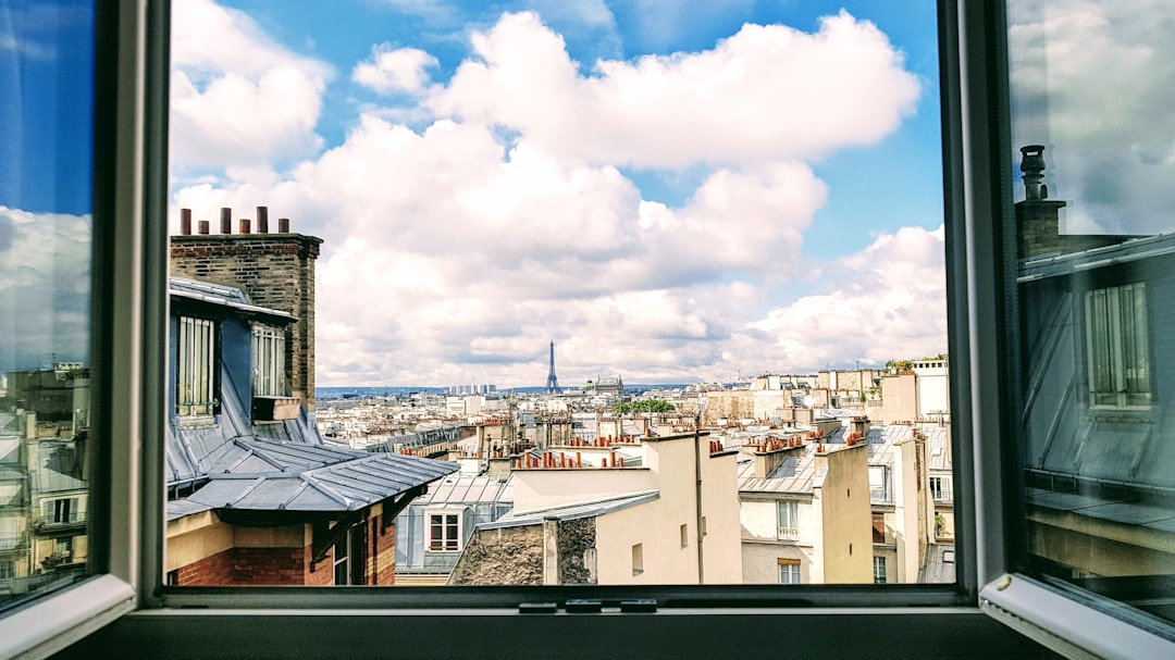 city building illustration during day time, A picture taken from the window of my little apartment on Rue la Fayette in 