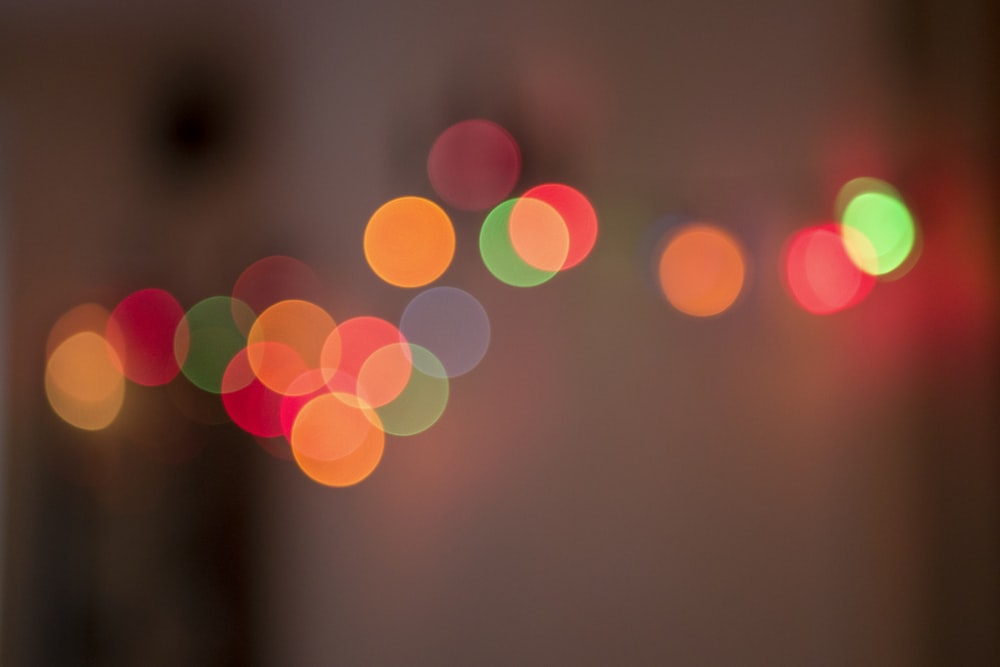 Bokeh photography