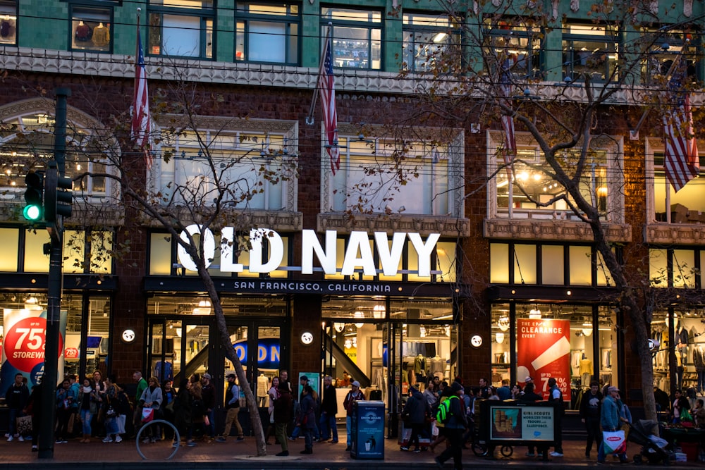 Escaparate de Old Navy