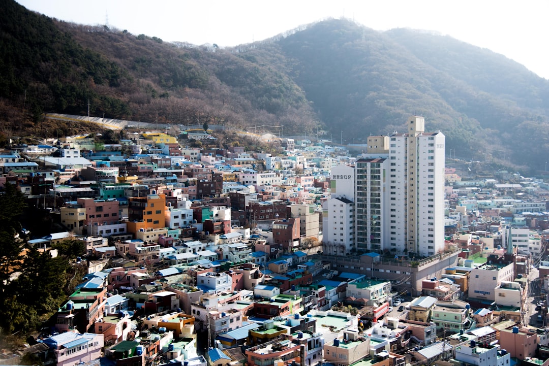 photo of Gamcheon Culture Village Town near Busan Tower