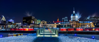 landscape photo of city buildings