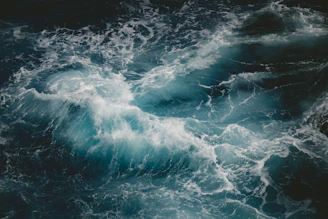 raging water