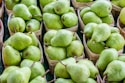 green pear fruits