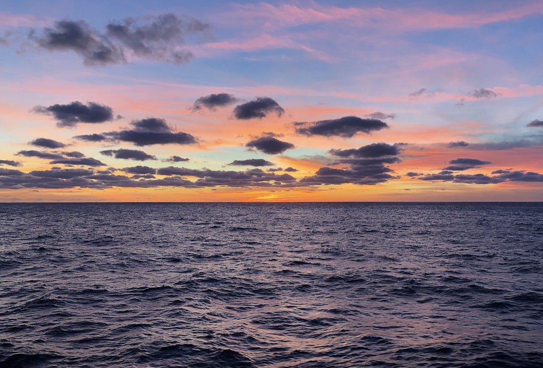 body of water during golden hour+, On a trip to the Bahamas I was fortunate enough to come across this amazing sunset ov