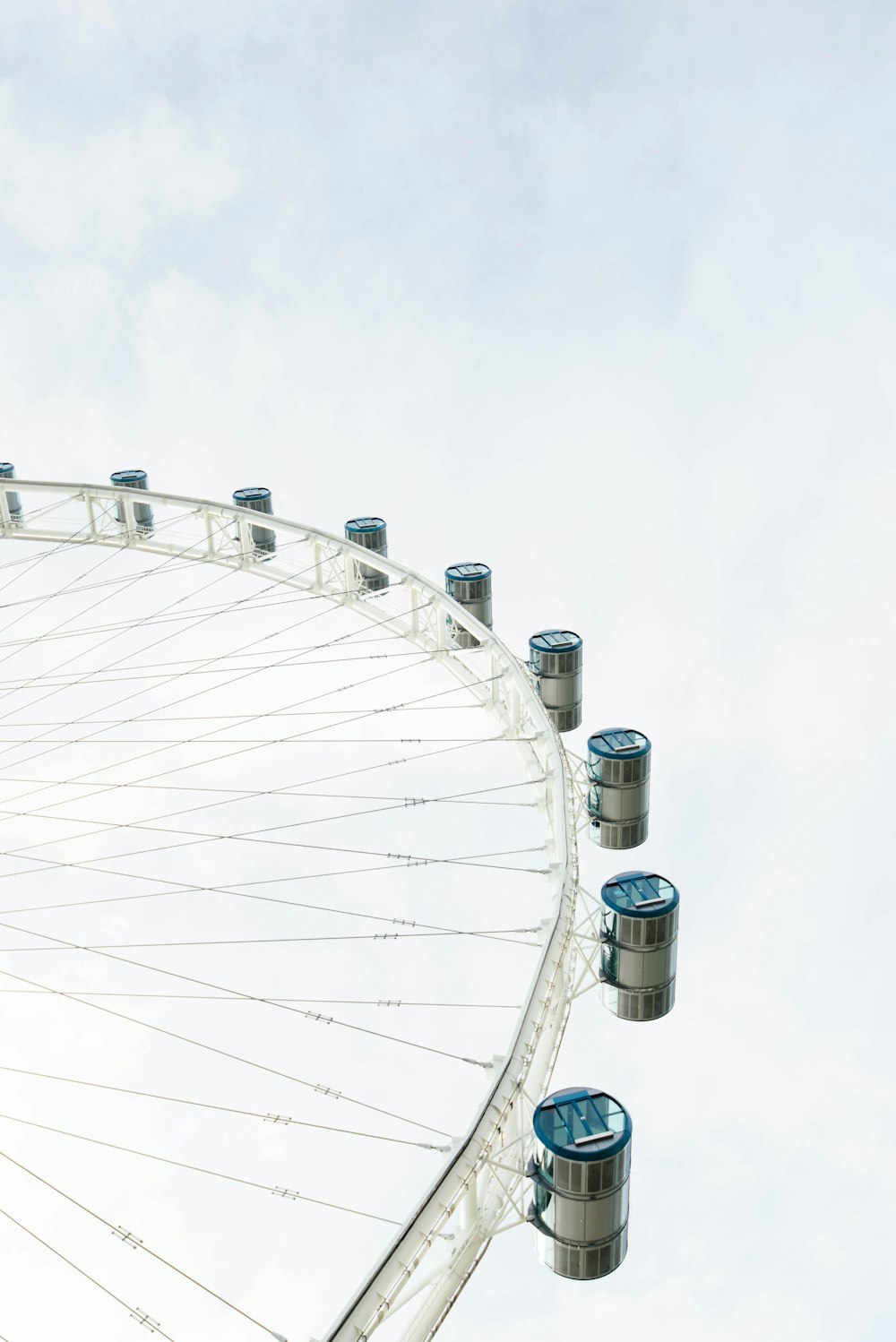 low-angle photography of Ferris wheel
