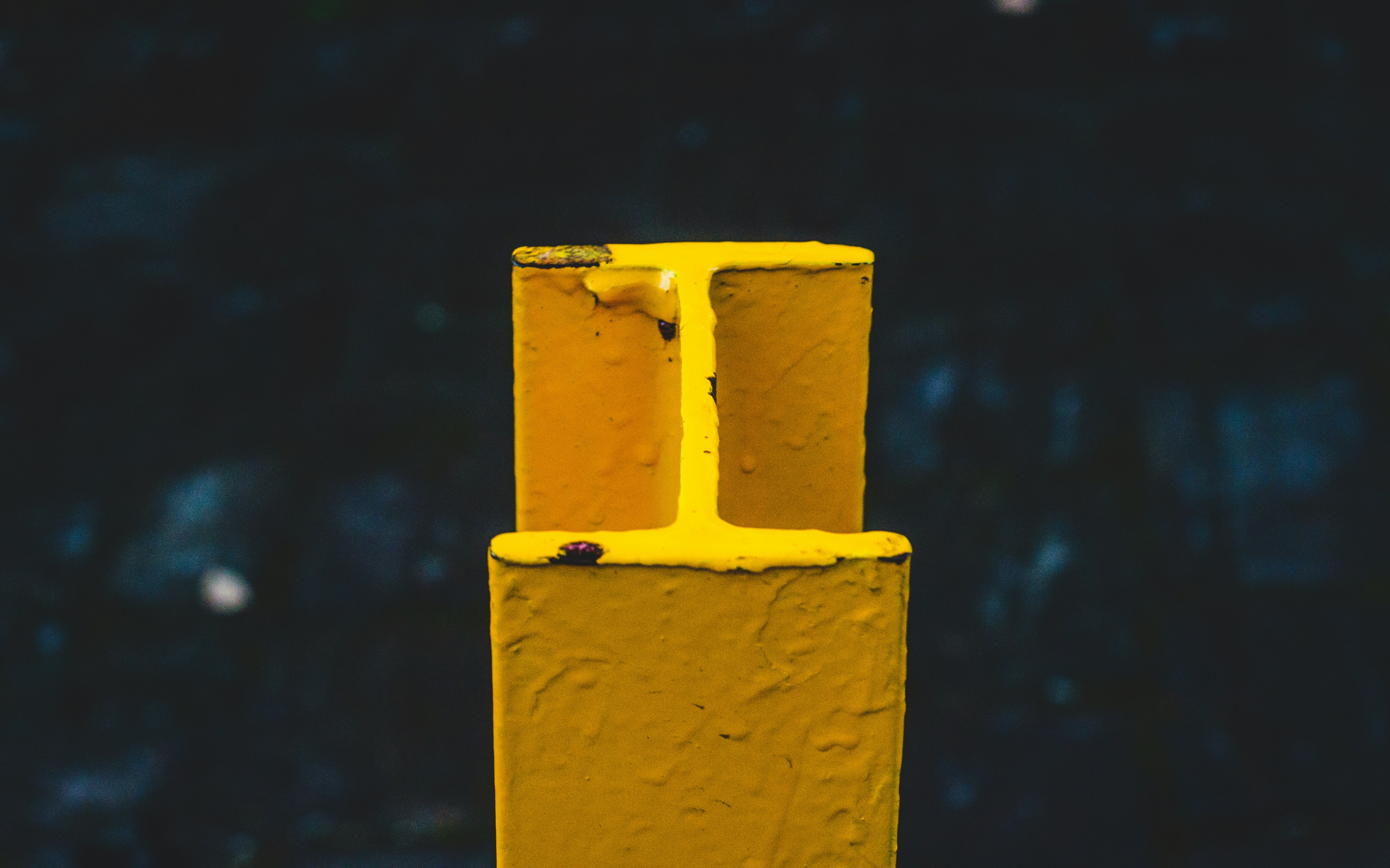 Matte Charcoal Steel Beam