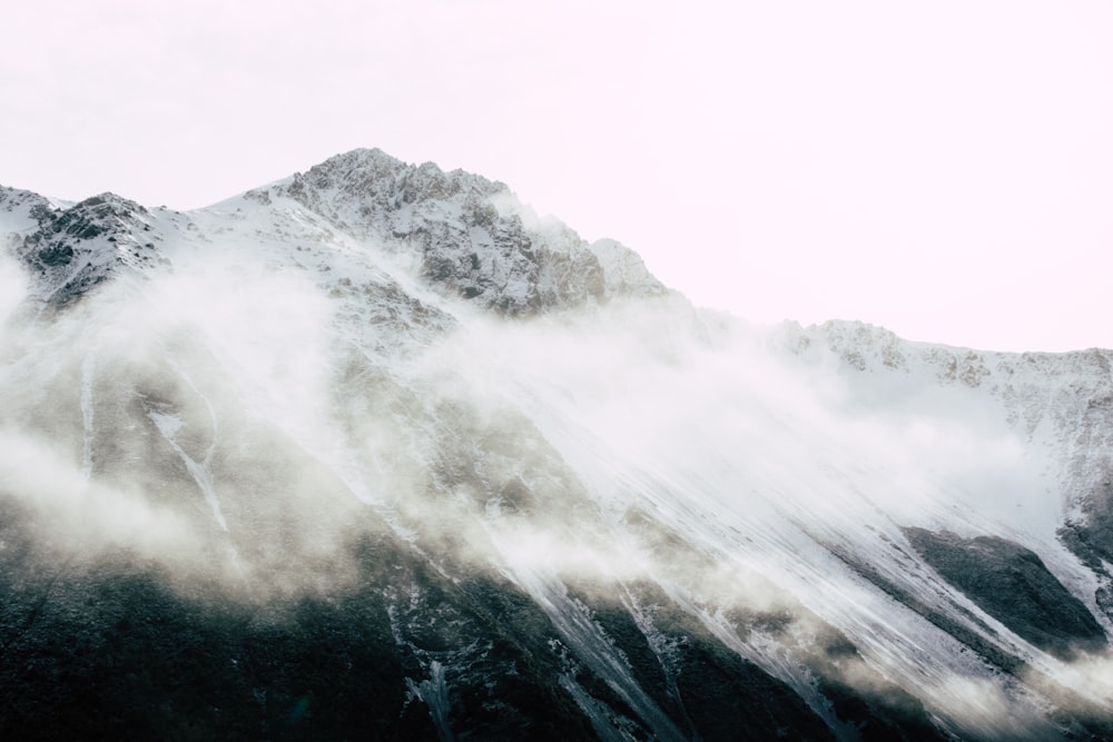 snow covered mountain