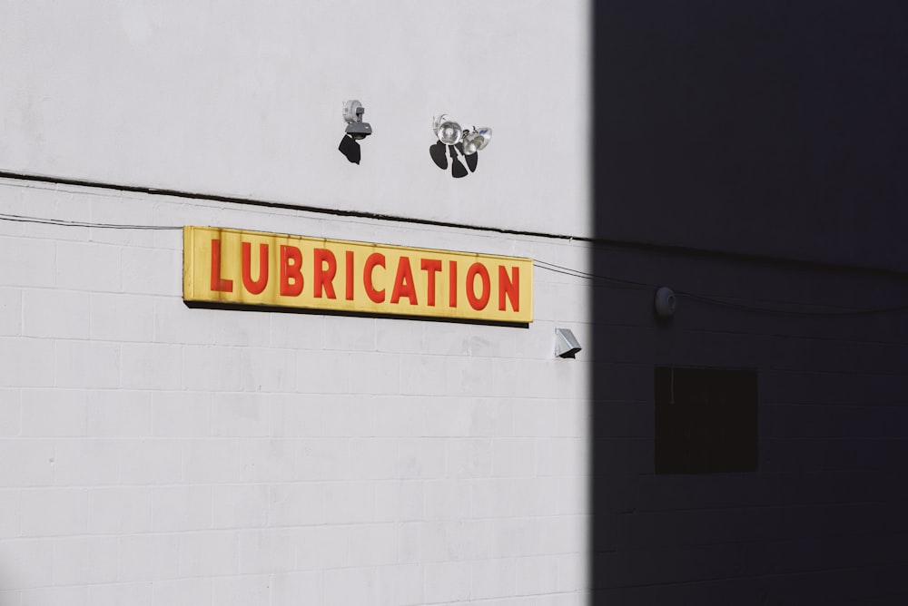 Señalización de lubricación