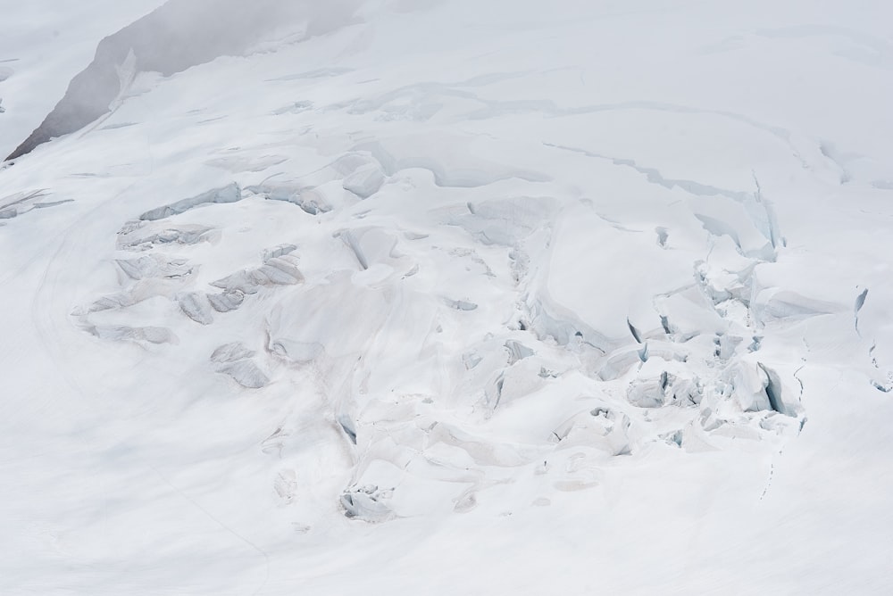 photo of mountain covered with snow