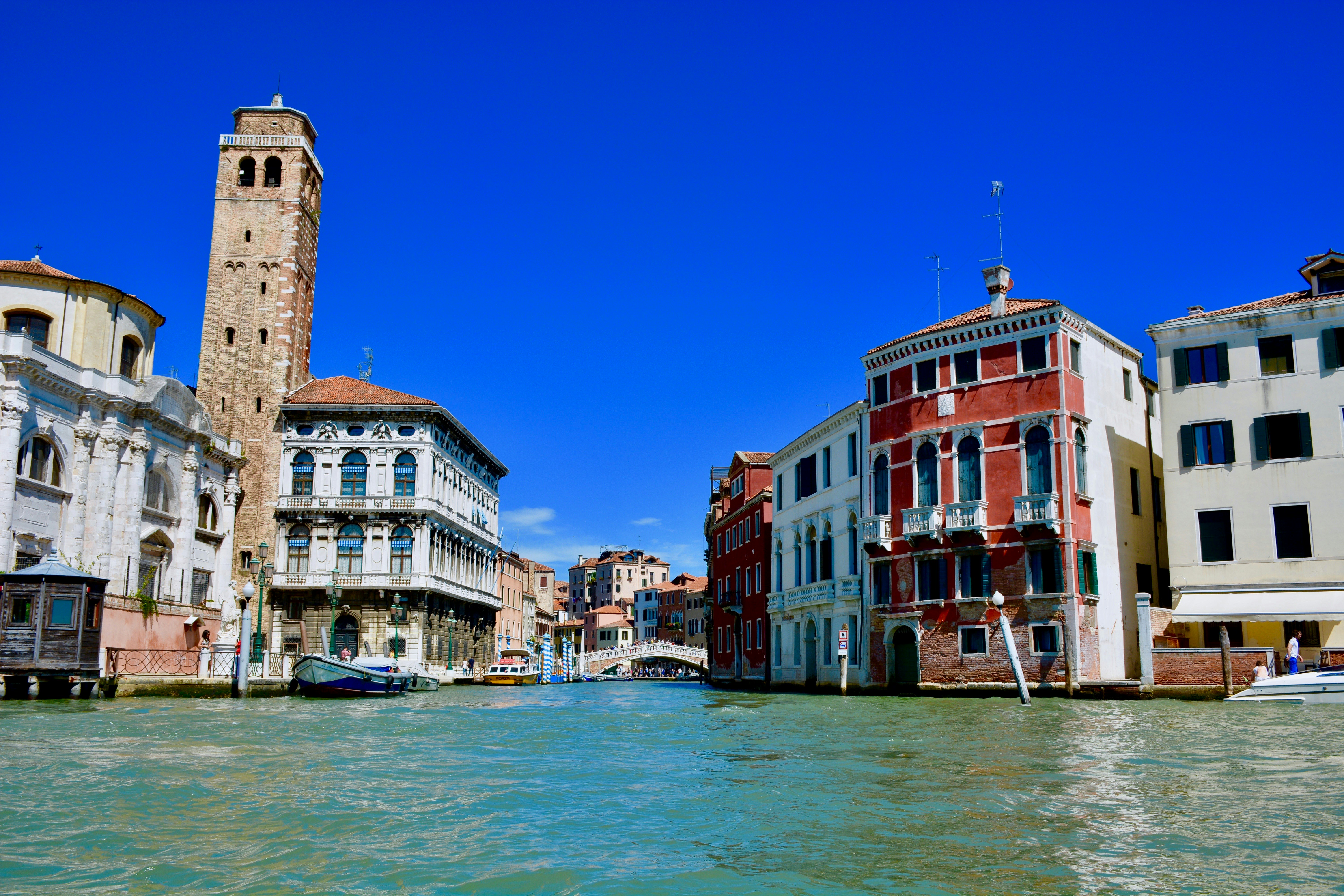 Venice canal landscape photo