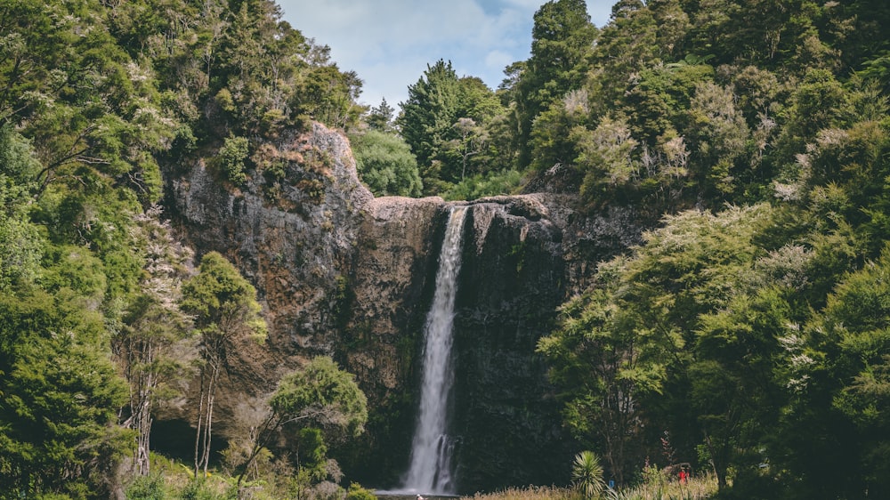 waterfalls during daytime