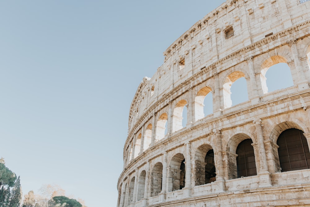 O Coliseu, Roma, Itália, durante o dia