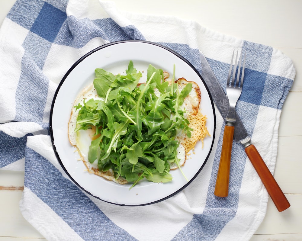 légumes servis à l’assiette