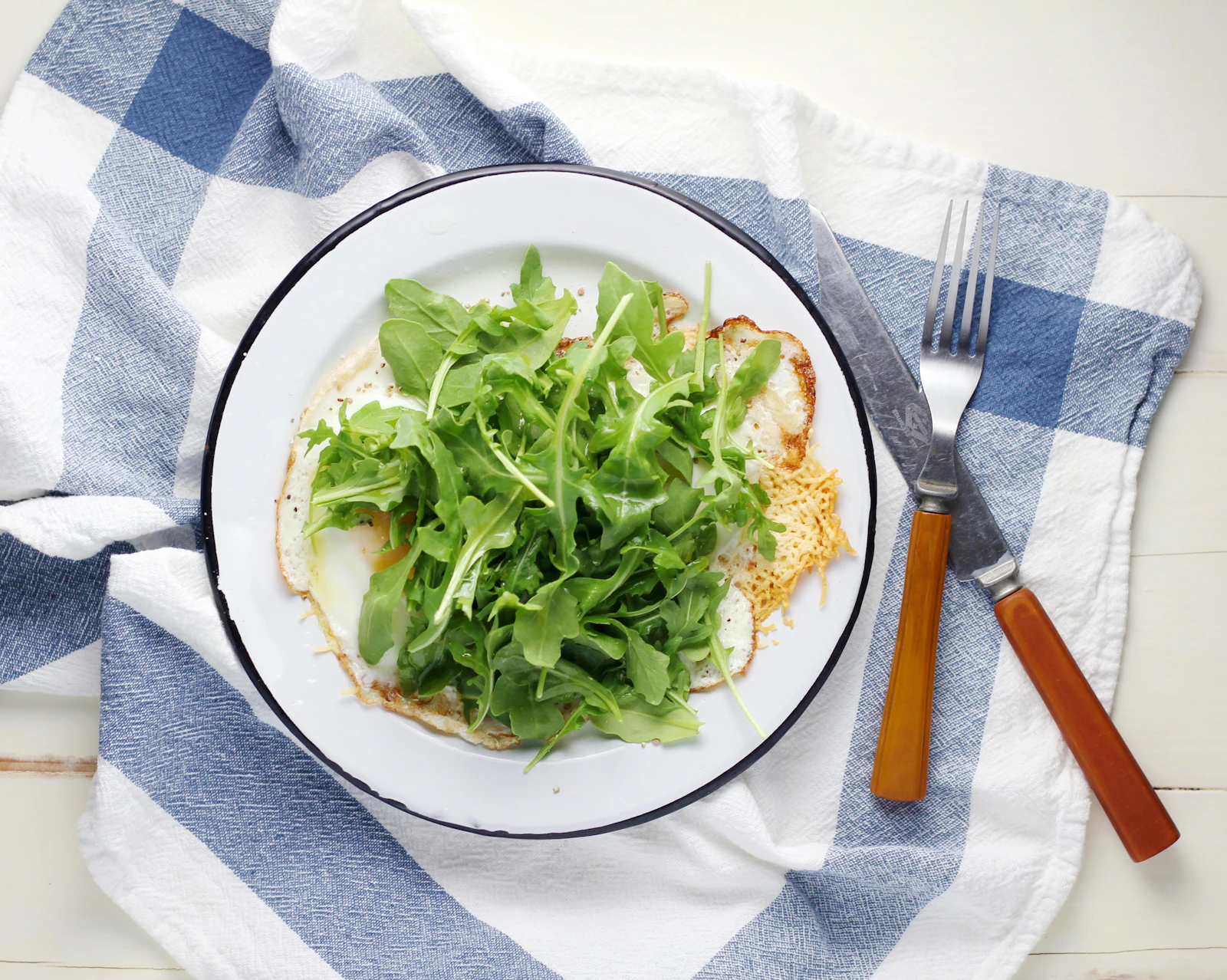 Rucola nell’orto