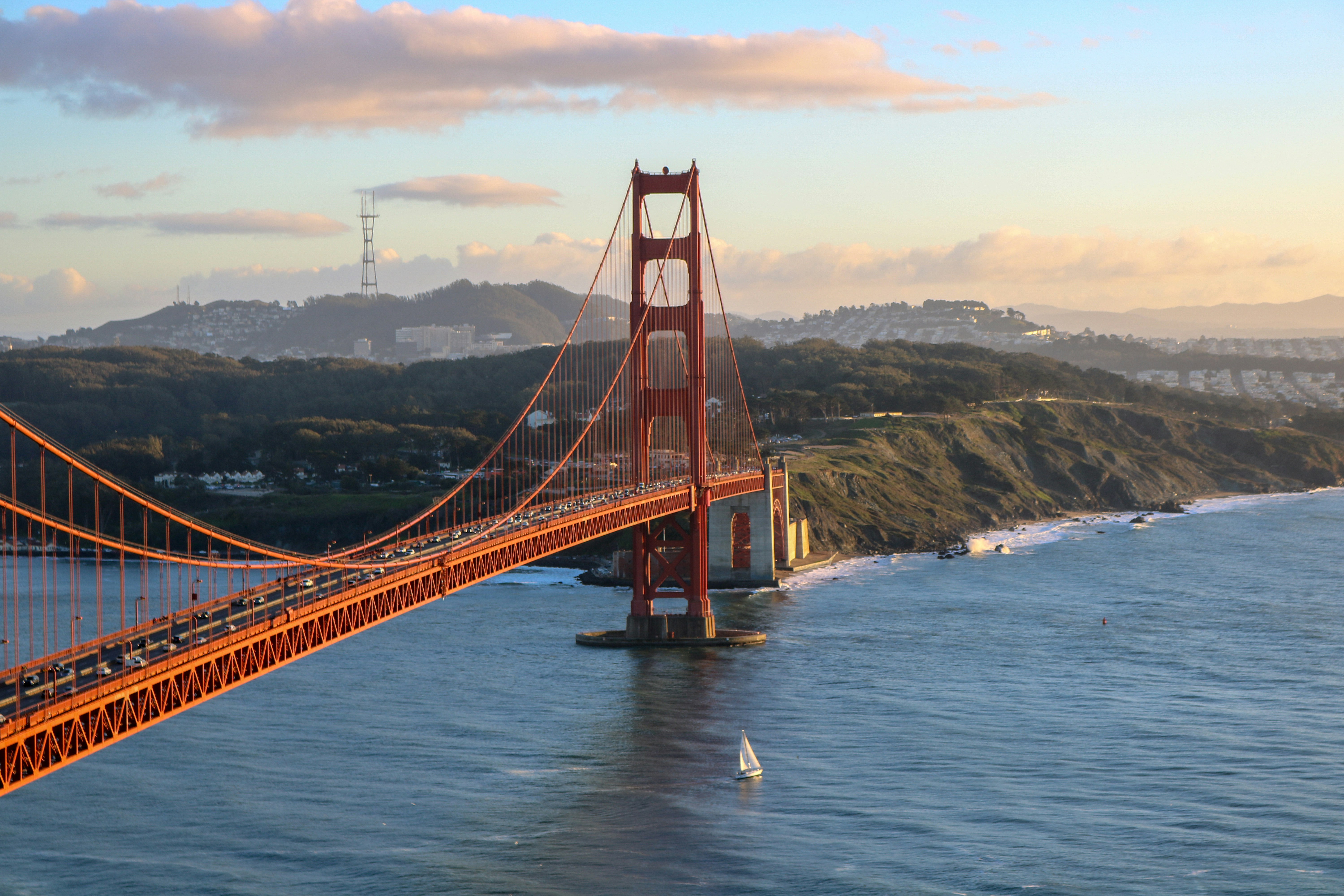 San Francisco skyline LinkedIn background