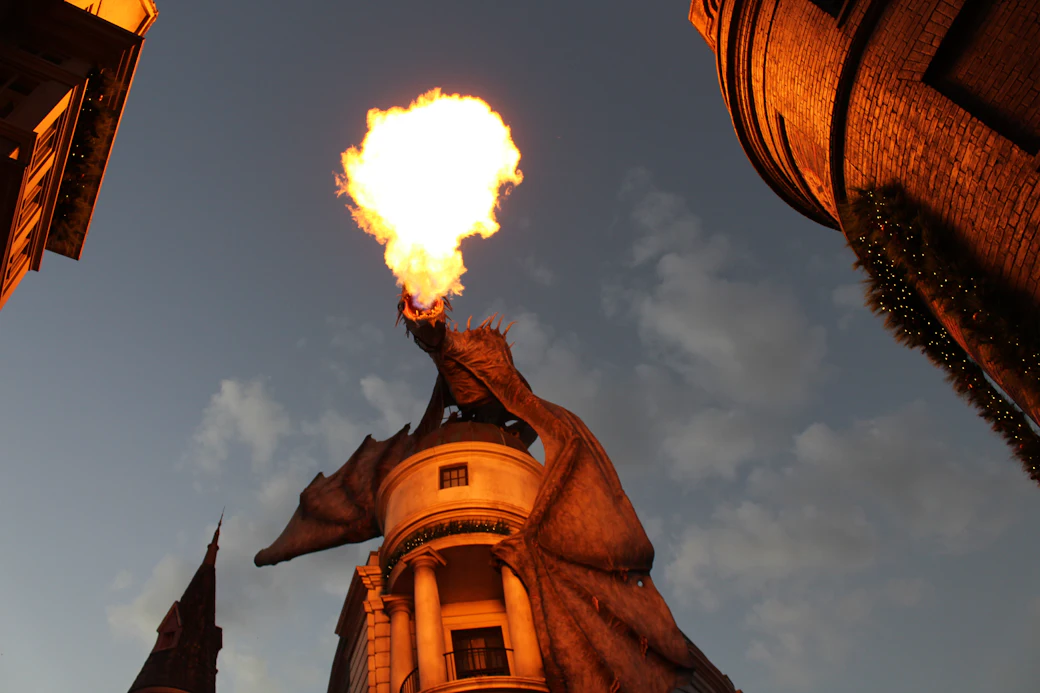 The Fire of the Dragon of Gringotts, Universal's Islands of Adventure
