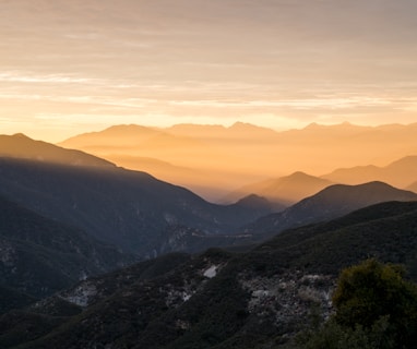 top view mountain covered with fog