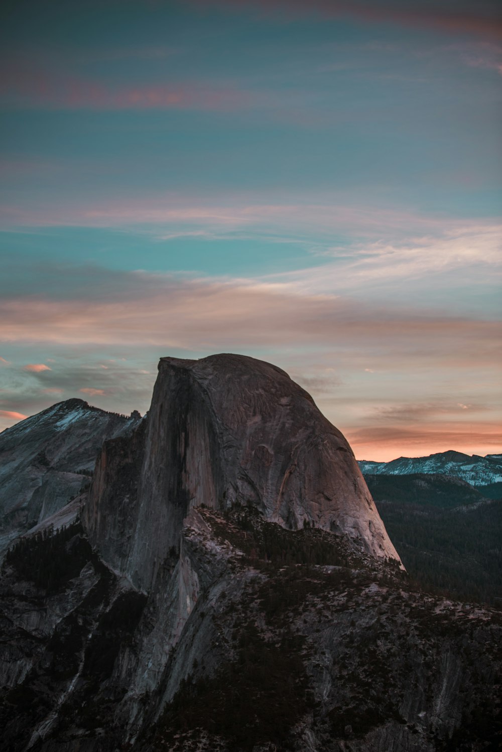 photo of mountain peak