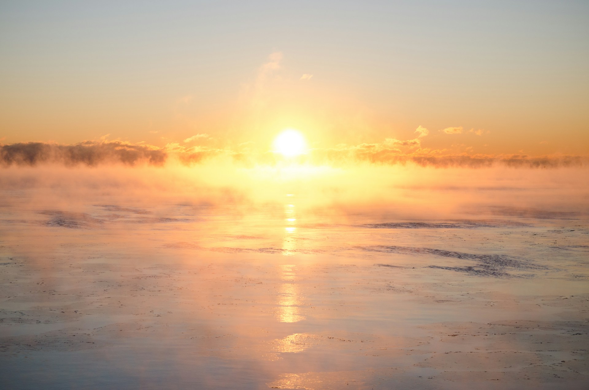 orange sunset