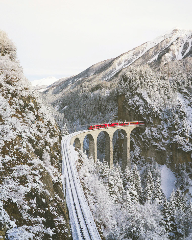 The Bernina Express, Landwasser Viaduct