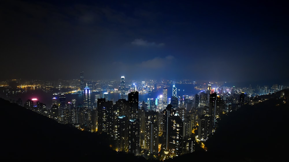 Vista de alto ângulo da cidade