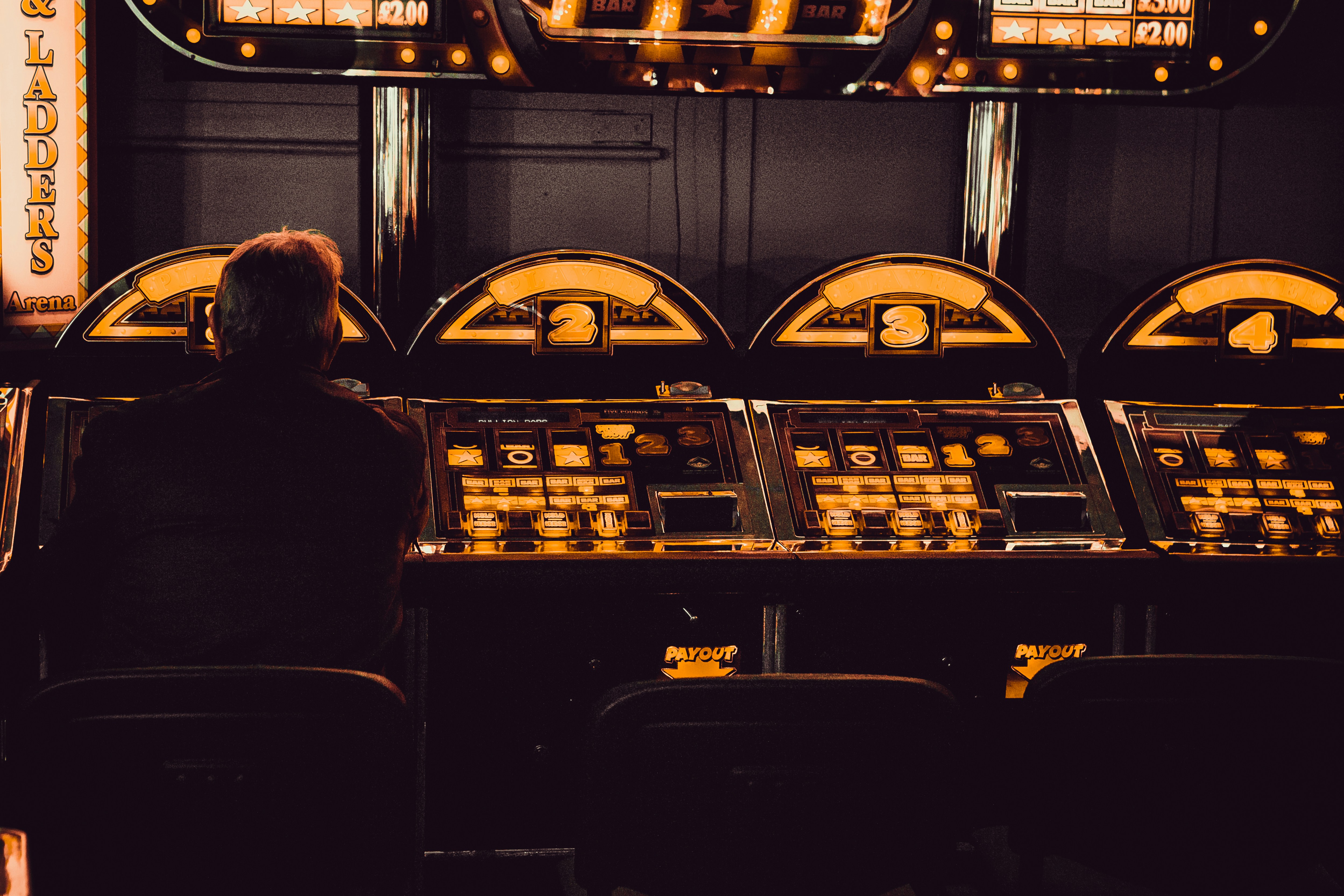 This guy was just winning away on these slots, this was the money shot. Get it? No? Okay.