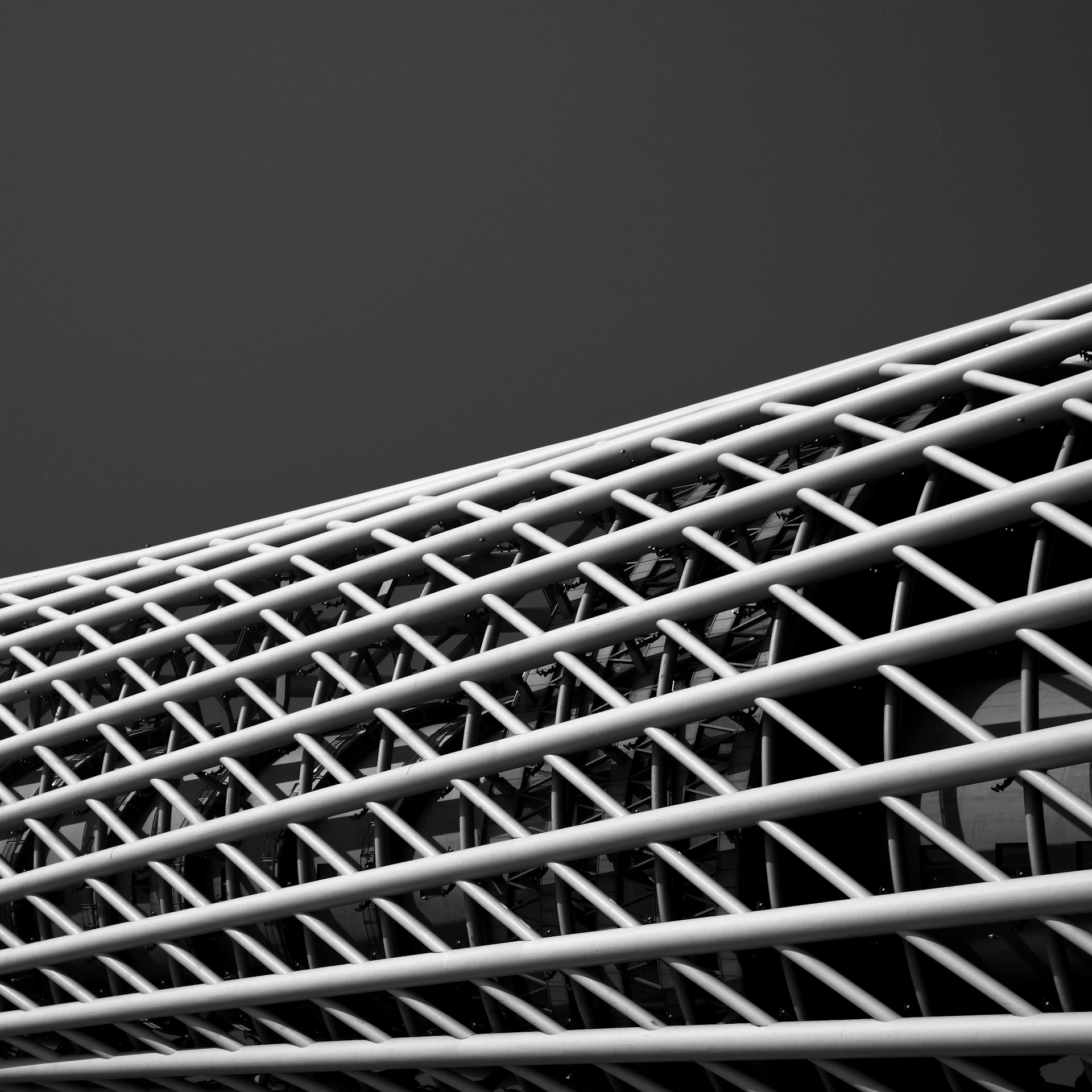 grayscale photgraphy of fence