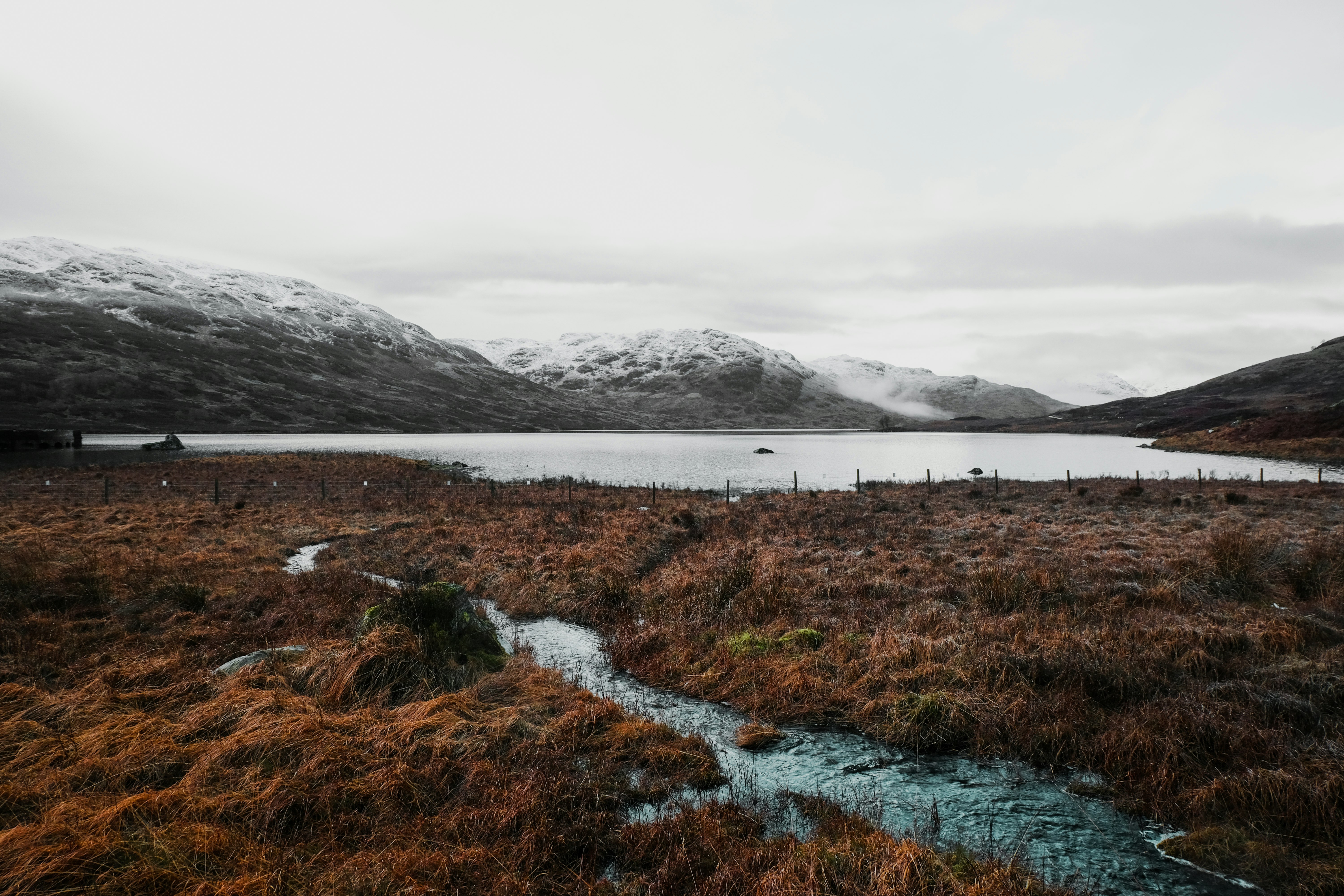 landscape photography of mountain