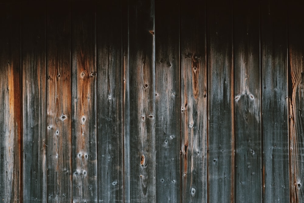 gray and brown wooden plank