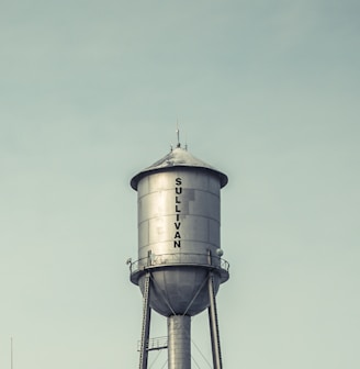 gray Sullivan water tank