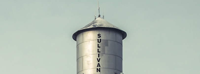 gray Sullivan water tank