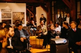 people sitting on chair