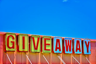 Giveaway warehouse signage