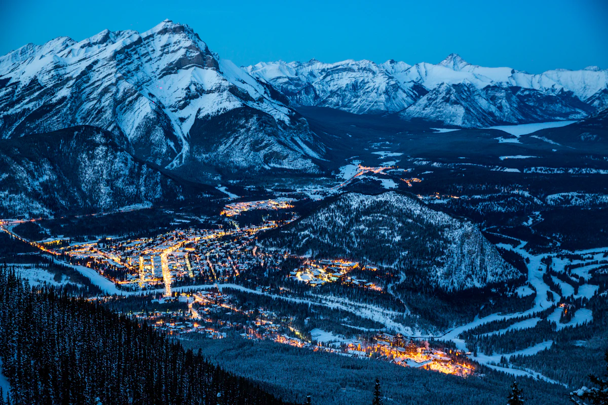 Ski in ski out skiing in Canada