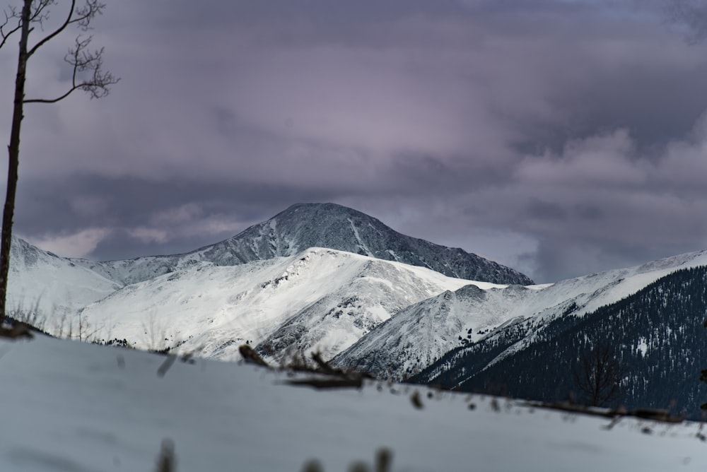 snowy mountain