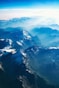 bird's eye view of mountains