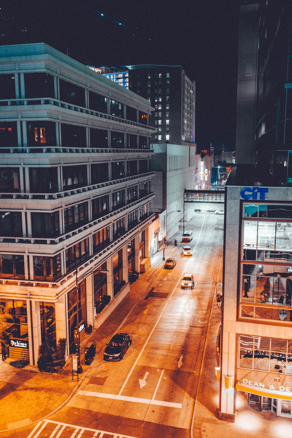 vehicles near buildings