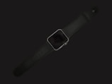 turned off silver case smartwatch