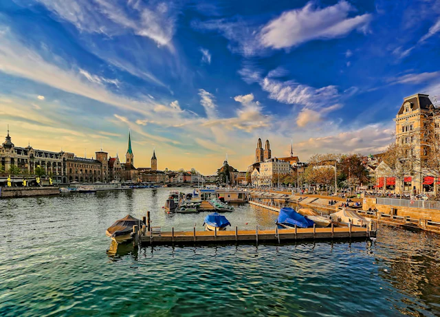 Zurich, Switzerland – UV index and sun safety