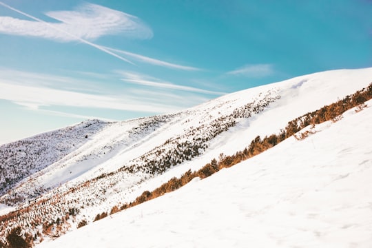 landscape photography of snowy mountain in Monte Altissimo di Nago Italy