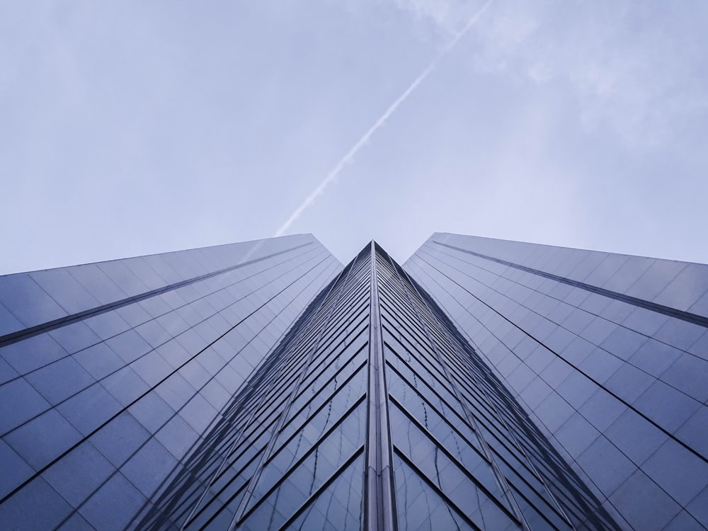 worm's eye view photo of high-rise building