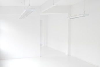 white concrete wall