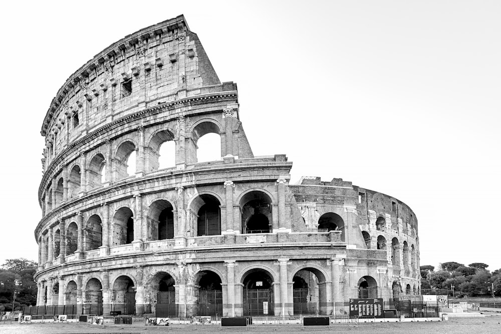 Colosseum, Rome during day photo – Free Black-and-white Image on ...