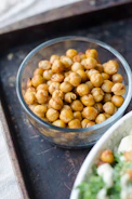 yellow corn on glass bowl