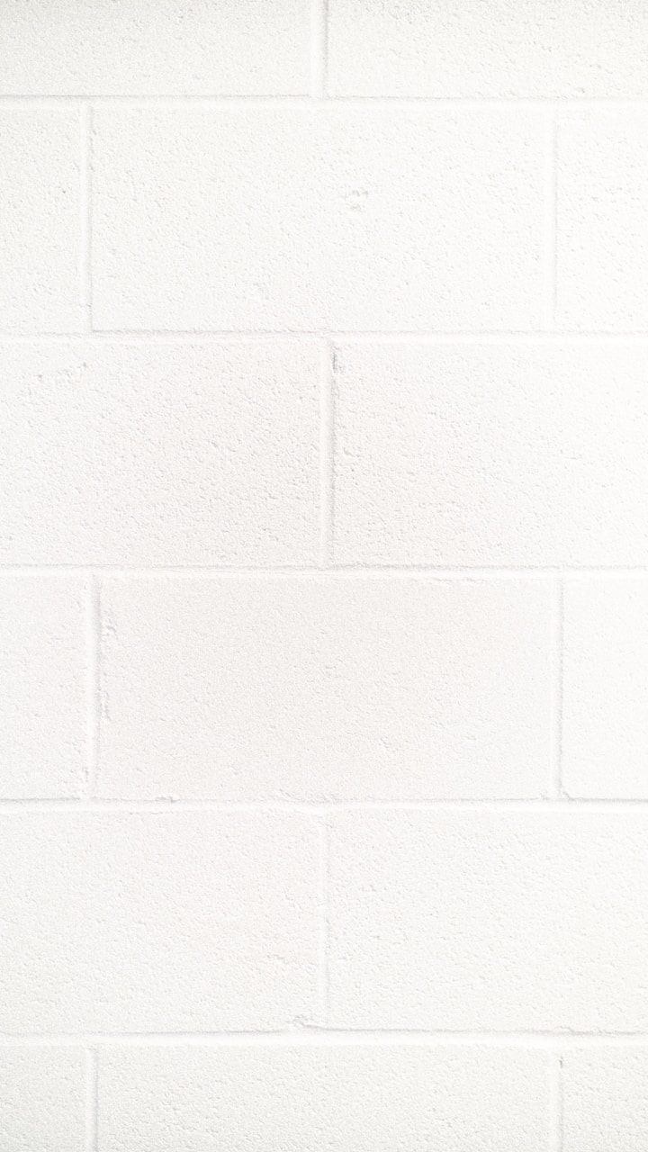 white brick wall planning