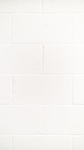 white brick wall planning