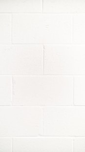 white brick wall planning